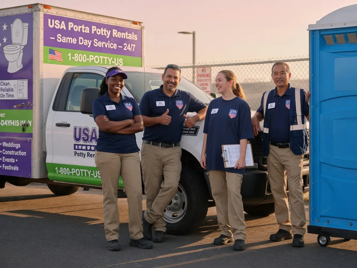 Porta Potty Rental company in Potter Valley, CA